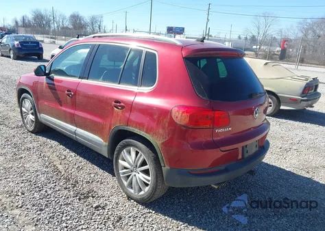 2012 Volkswagen Tiguan Se z USA, uszkodzony, nr VIN WVGAV7AX4CW078594